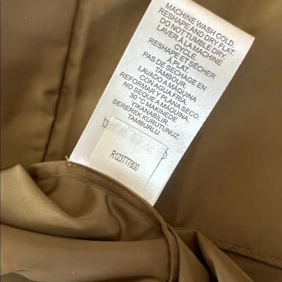 Tibi Italian Sporty Nylon Cowl Neck Top - Picture 6 of 13